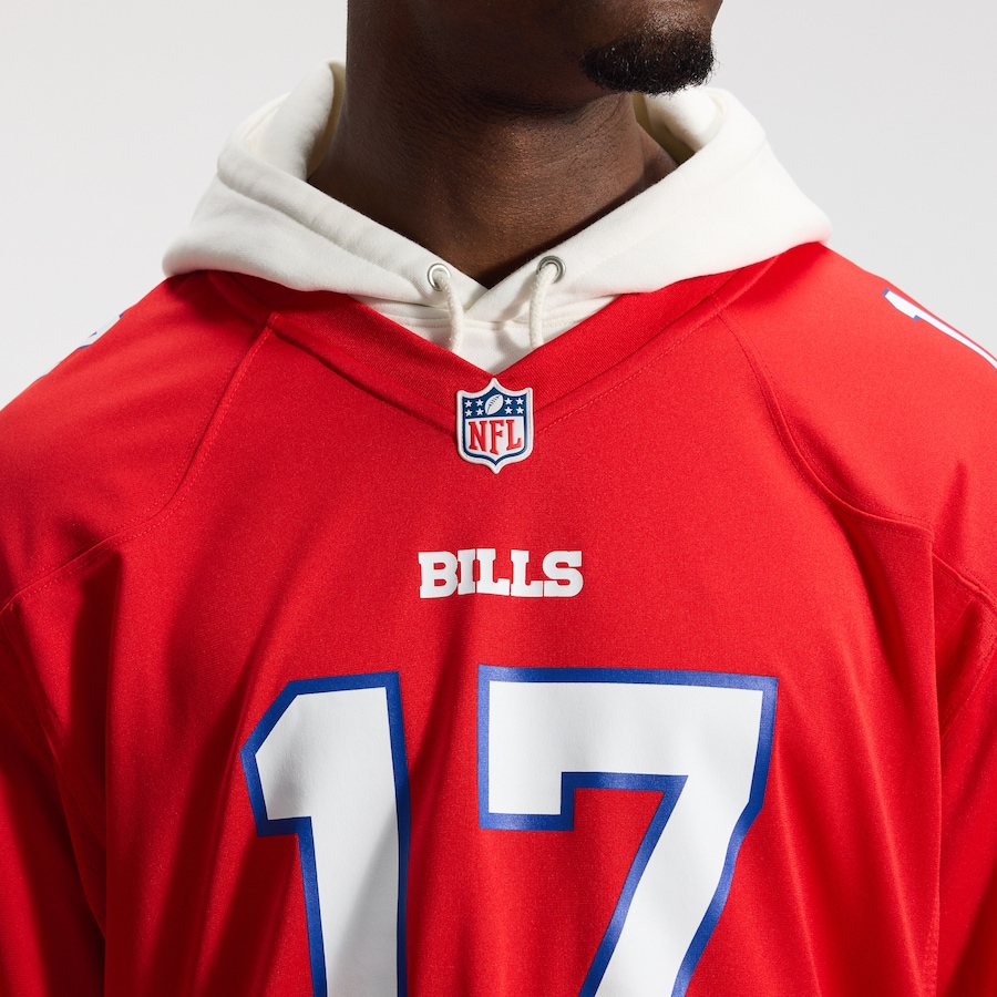 Josh Allen Buffalo Bills Nike Alternate Game Jersey - Red thumbnail 10