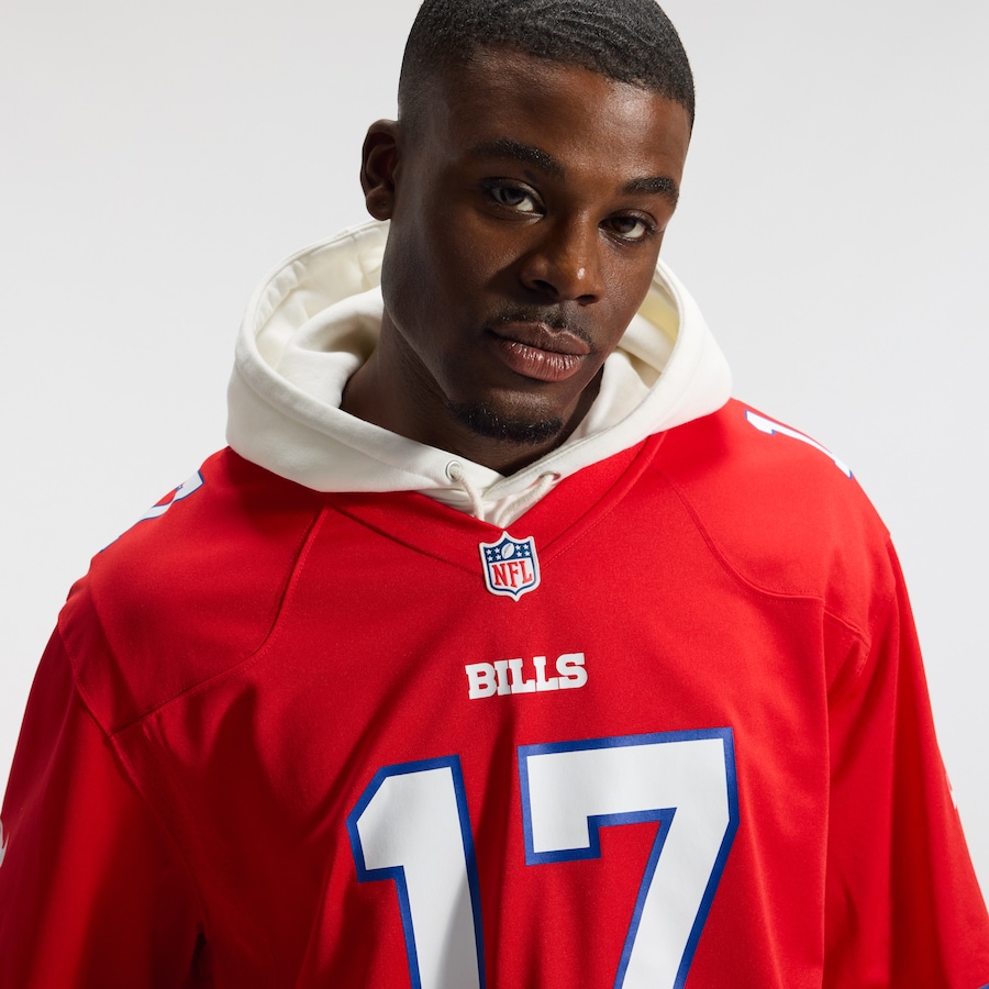 Josh Allen Buffalo Bills Nike Alternate Game Jersey - Red thumbnail 11