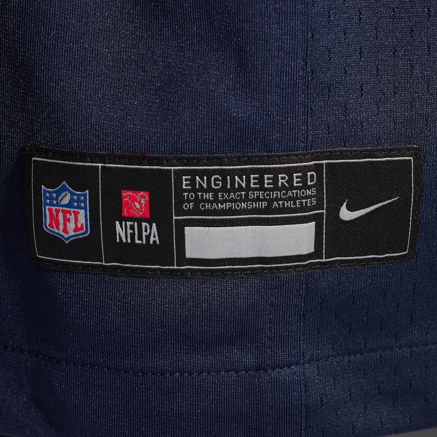 Darnell Wright Chicago Bears Nike  Game Jersey - Navy thumbnail 7