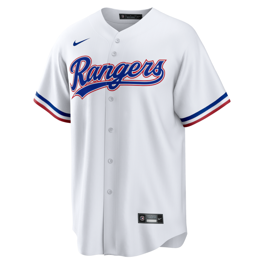 Ivan Rodriguez Texas Rangers Nike Home Retired Player Replica Jersey - White thumbnail 3