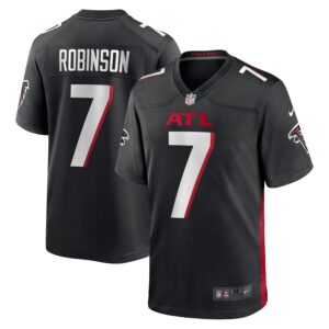 Bijan Robinson Atlanta Falcons Nike Youth Game Jersey - Black