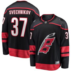 Andrei Svechnikov Carolina Hurricanes Fanatics Home Breakaway Jersey - Black