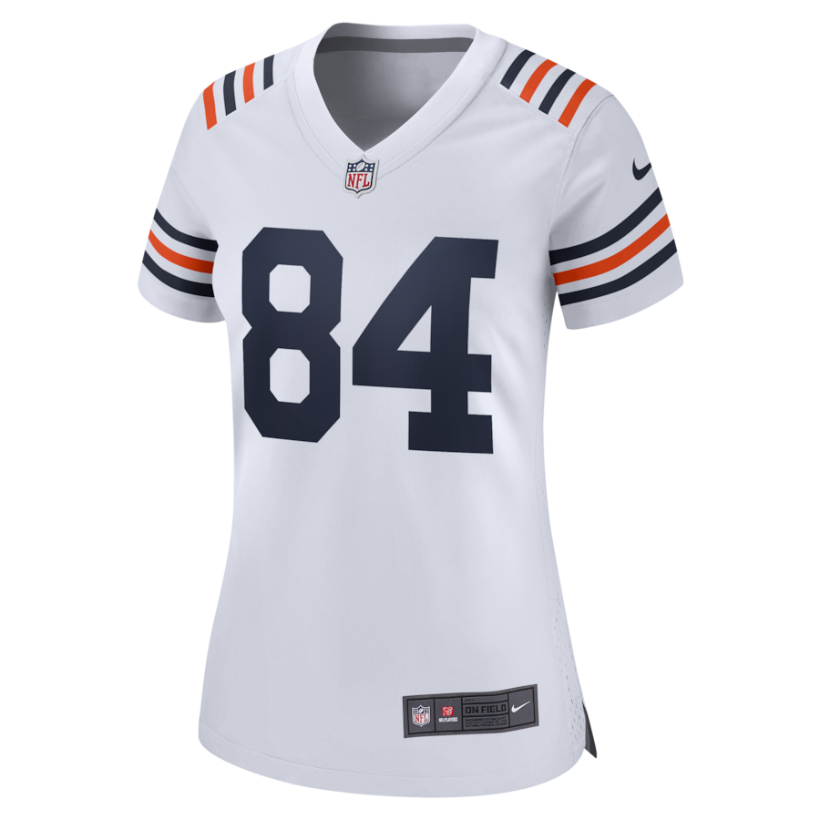 Colston Loveland Chicago Bears Nike Women's Alternate Game Jersey - White thumbnail 3
