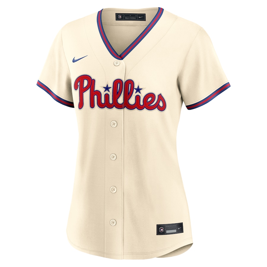 Bryce Harper Philadelphia Phillies Nike Women's Alternate Replica Jersey - Cream thumbnail 3