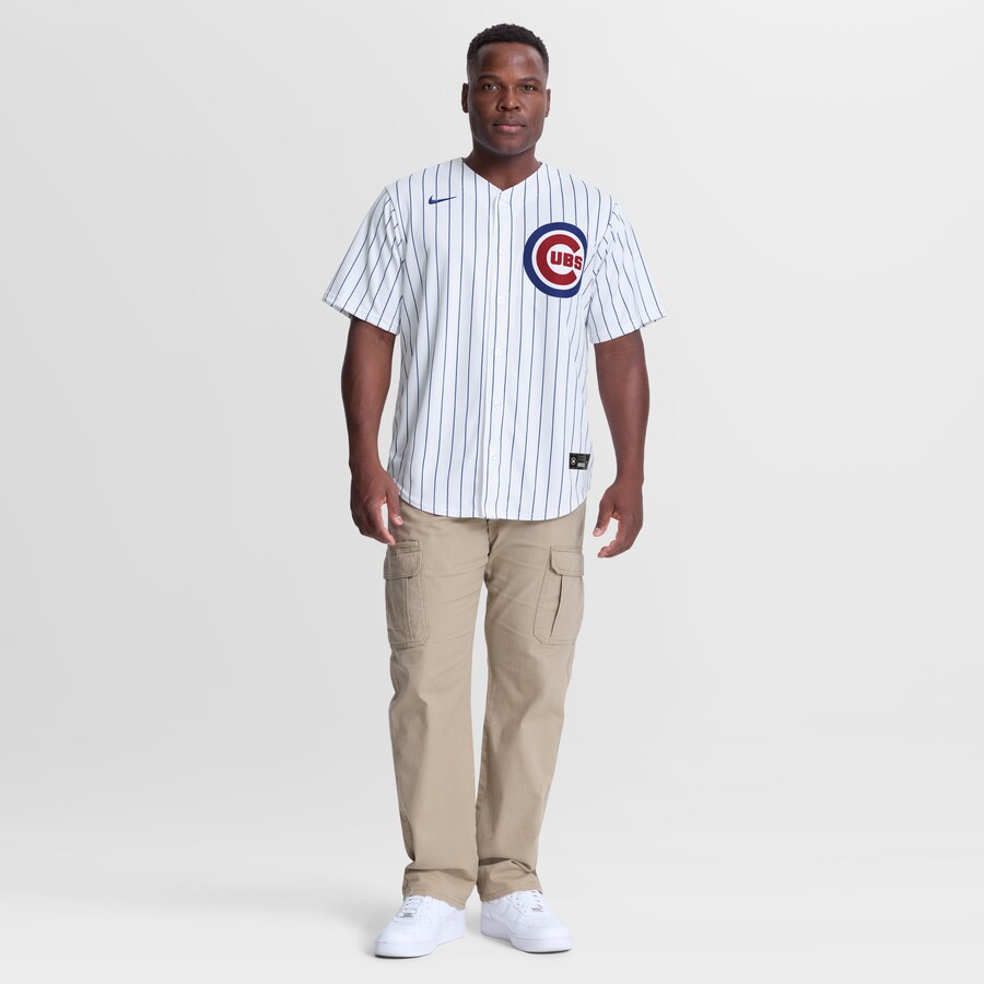 Seiya Suzuki Chicago Cubs Nike Home Replica Jersey - White thumbnail 5