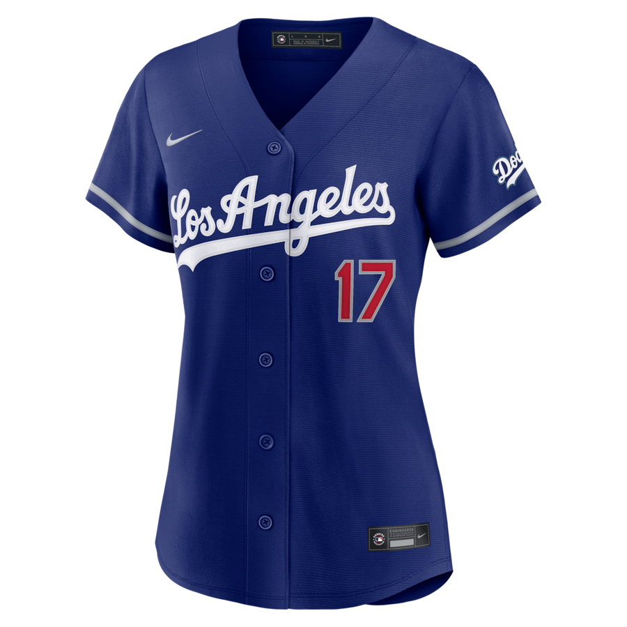 Shohei Ohtani Los Angeles Dodgers Nike Women's Alternate Stadium Jersey - Royal thumbnail 3