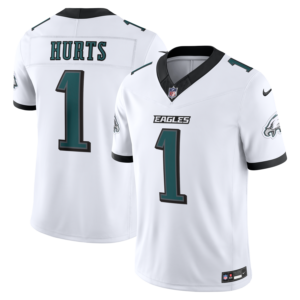 Jalen Hurts Philadelphia Eagles Nike Vapor F.U.S.E. Stitched Limited Jersey - White