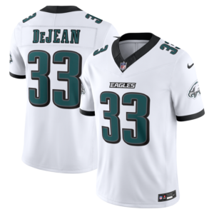 Cooper DeJean Philadelphia Eagles Nike Vapor F.U.S.E. Stitched Limited Jersey - White