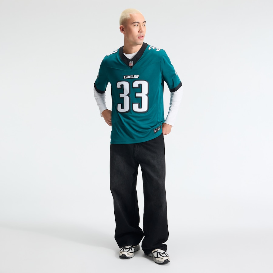 Cooper DeJean Philadelphia Eagles Nike Team Vapor F.U.S.E. Stitched Limited Jersey - Midnight Green thumbnail 5