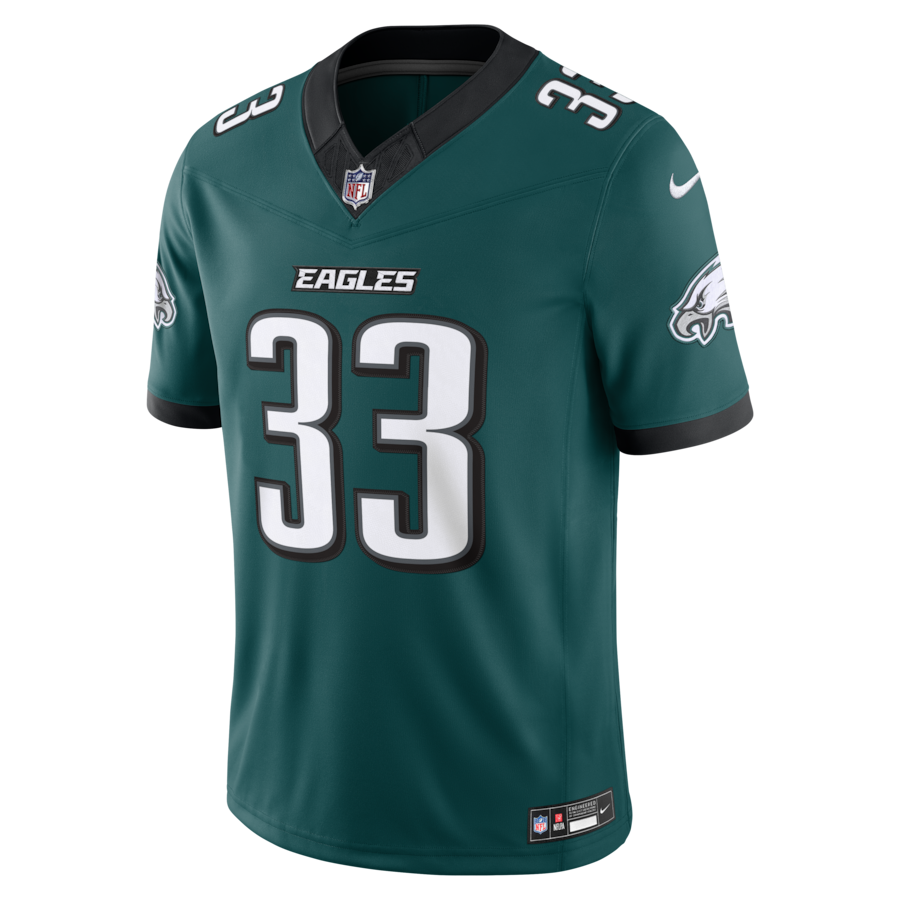 Cooper DeJean Philadelphia Eagles Nike Team Vapor F.U.S.E. Stitched Limited Jersey - Midnight Green thumbnail 7