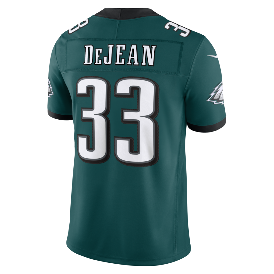 Cooper DeJean Philadelphia Eagles Nike Team Vapor F.U.S.E. Stitched Limited Jersey - Midnight Green thumbnail 8