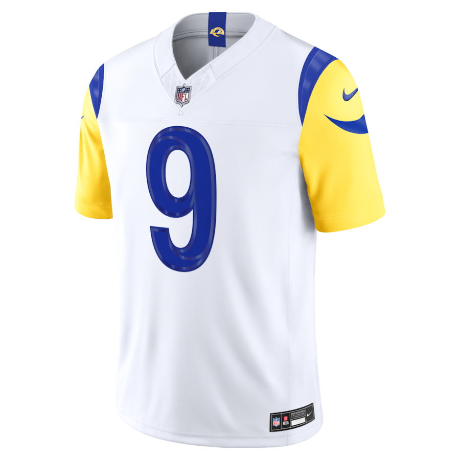 Matthew Stafford Los Angeles Rams Nike Vapor F.U.S.E. Stitched Limited Jersey - White thumbnail 3