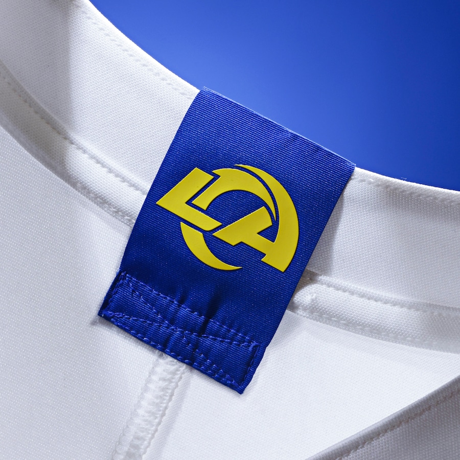 Puka Nacua Los Angeles Rams Nike Vapor F.U.S.E. Stitched Limited Jersey - White thumbnail 6