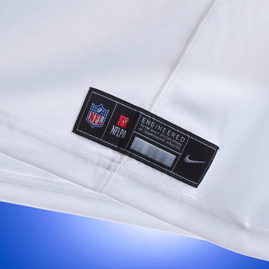 Puka Nacua Los Angeles Rams Nike Vapor F.U.S.E. Stitched Limited Jersey - White thumbnail 10
