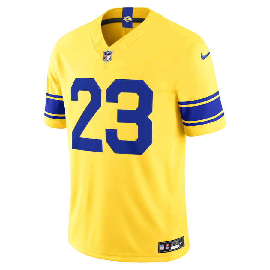 Kyren Williams Los Angeles Rams Nike Classic Sol Vapor F.U.S.E. Stitched Limited Jersey thumbnail 3