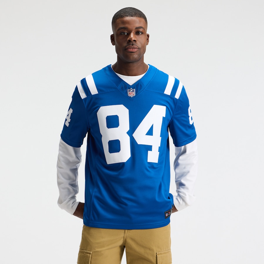 Tyler Warren Indianapolis Colts Nike Team Vapor F.U.S.E. Stitched Limited Jersey - Royal thumbnail 3