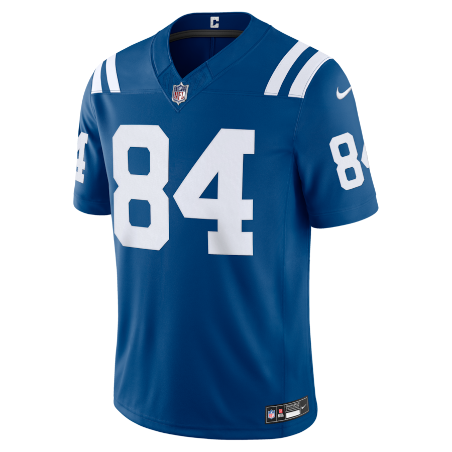 Tyler Warren Indianapolis Colts Nike Team Vapor F.U.S.E. Stitched Limited Jersey - Royal thumbnail 7