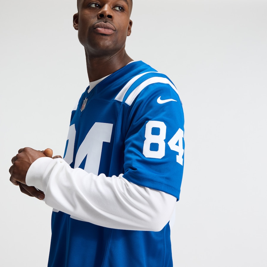 Tyler Warren Indianapolis Colts Nike Team Vapor F.U.S.E. Stitched Limited Jersey - Royal thumbnail 10