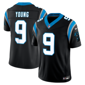 Bryce Young Carolina Panthers Nike Team Vapor F.U.S.E. Stitched Limited Jersey - Black