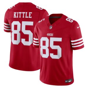 George Kittle San Francisco 49ers Nike Team Vapor F.U.S.E. Stitched Limited Jersey - Scarlet