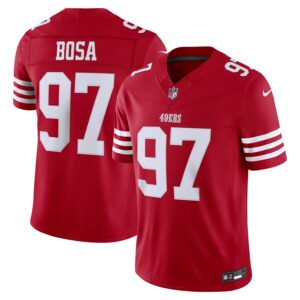 Nick Bosa San Francisco 49ers Nike Team Vapor F.U.S.E. Stitched Limited Jersey - Scarlet