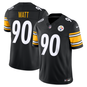 T.J. Watt Pittsburgh Steelers Nike Team Vapor F.U.S.E. Stitched Limited Jersey - Black
