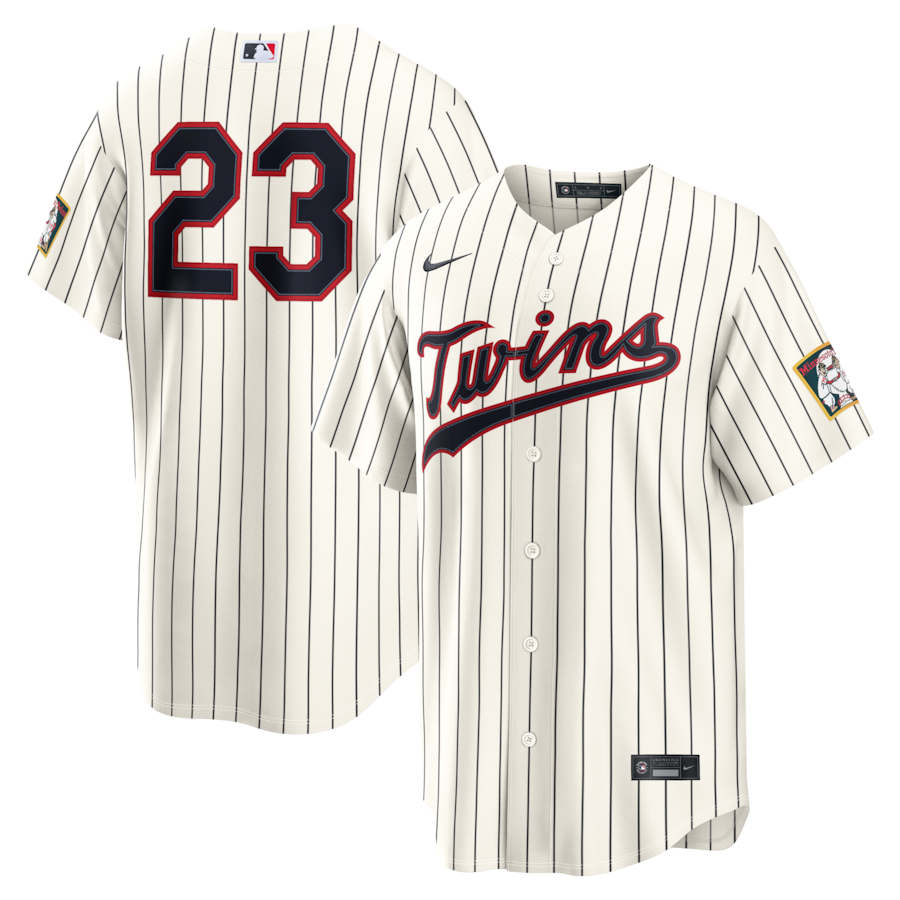 Royce Lewis Minnesota Twins Nike 2026 Field of Dreams Stadium Jersey - Cream thumbnail 2