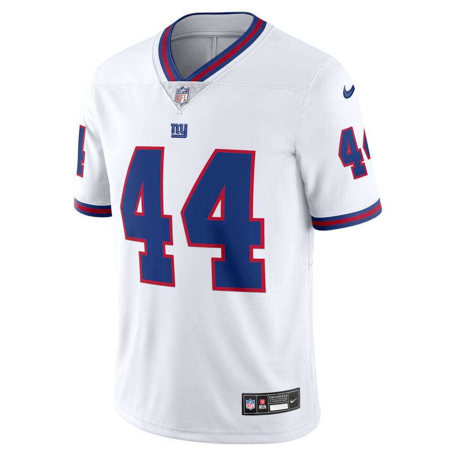 Cam Skattebo New York Giants Nike Vintage White Vapor Untouchable Stitched Limited Jersey - White thumbnail 3