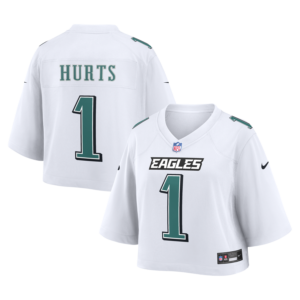 Jalen Hurts Philadelphia Eagles Nike Women's Cropped Fashion Game Jersey - White