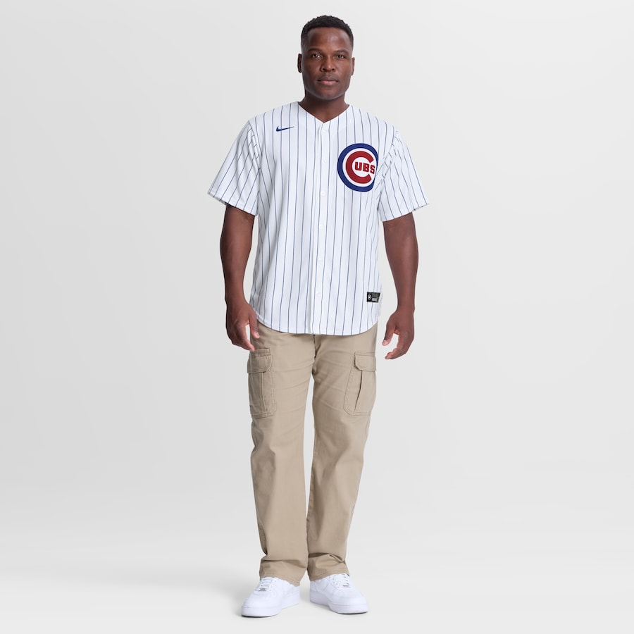 Alex Bregman Chicago Cubs Nike Home Replica Jersey - White thumbnail 7