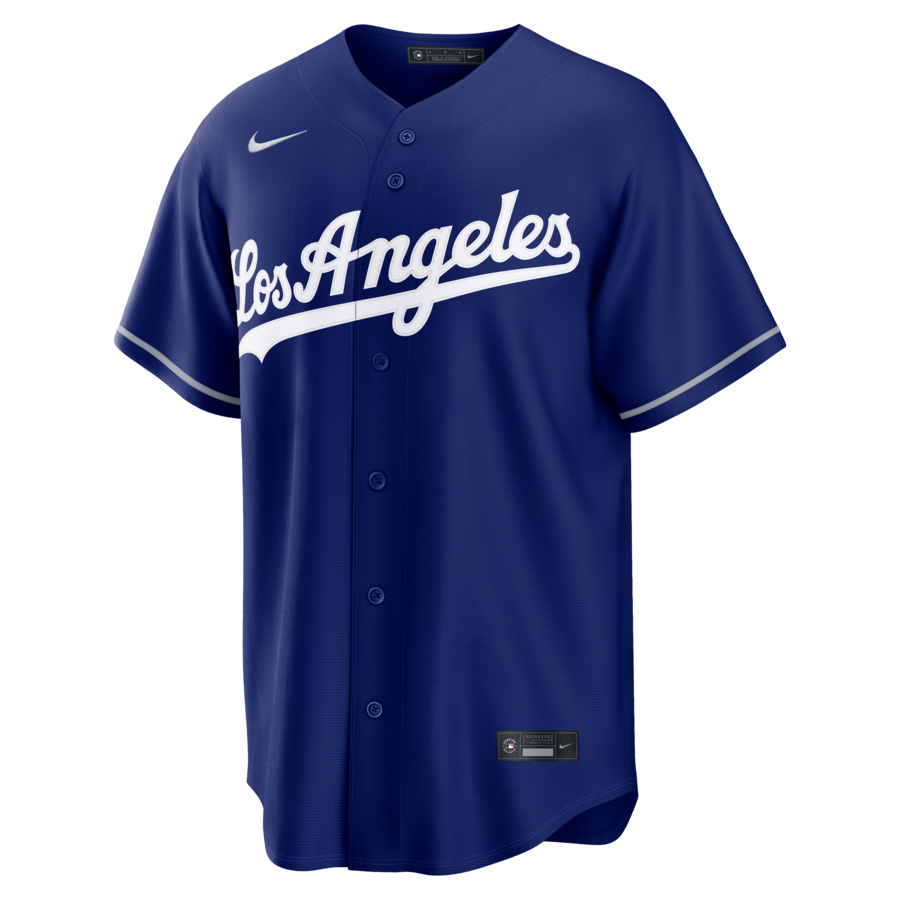 Los Angeles Dodgers Nike Alternate Replica Custom Jersey - Royal thumbnail 3
