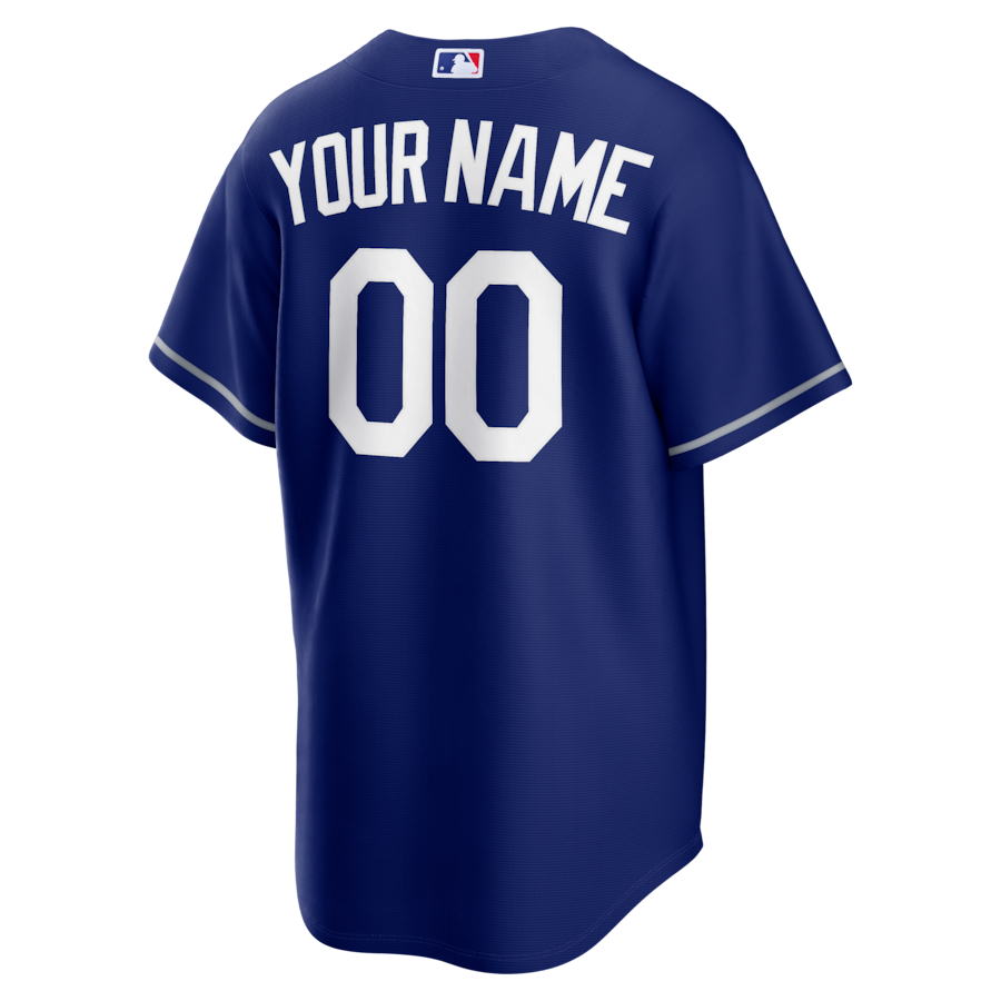Los Angeles Dodgers Nike Alternate Replica Custom Jersey - Royal thumbnail 4