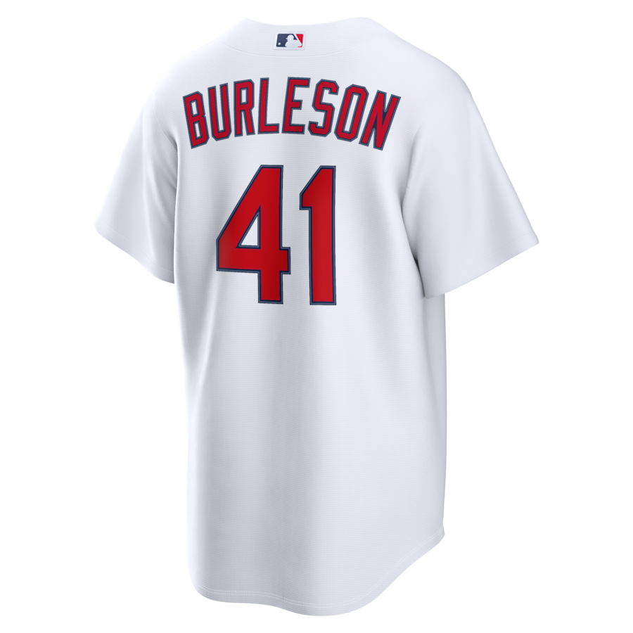 Alec Burleson St. Louis Cardinals Nike Home Replica Jersey - White thumbnail 4