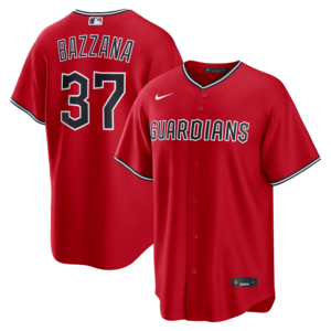 Travis Bazzana Cleveland Guardians Nike Alternate Replica Jersey - Red