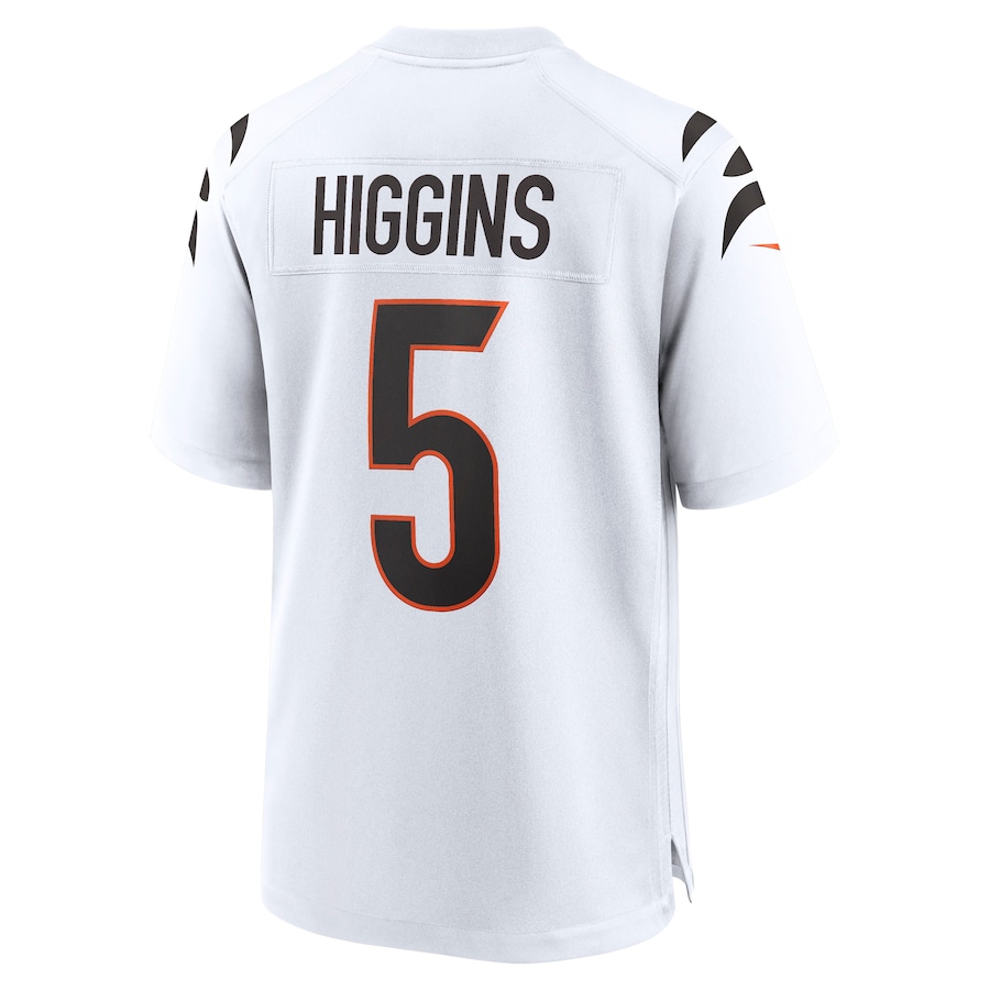 Tee Higgins Cincinnati Bengals Nike  Game Jersey - White thumbnail 4