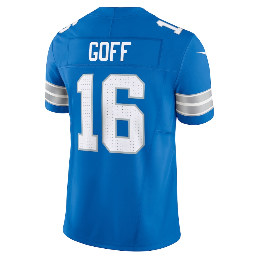 Jared Goff Detroit Lions Nike Vapor F.U.S.E. Limited Jersey - Blue thumbnail 4