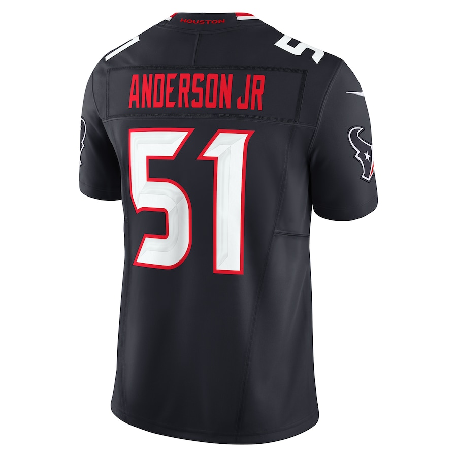 Will Anderson Jr. Houston Texans Nike Vapor F.U.S.E. Limited Jersey - Navy thumbnail 4