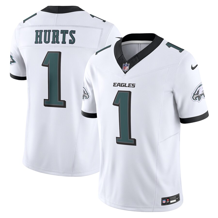 Jalen Hurts Philadelphia Eagles Nike Vapor F.U.S.E. Limited Jersey - White thumbnail 1