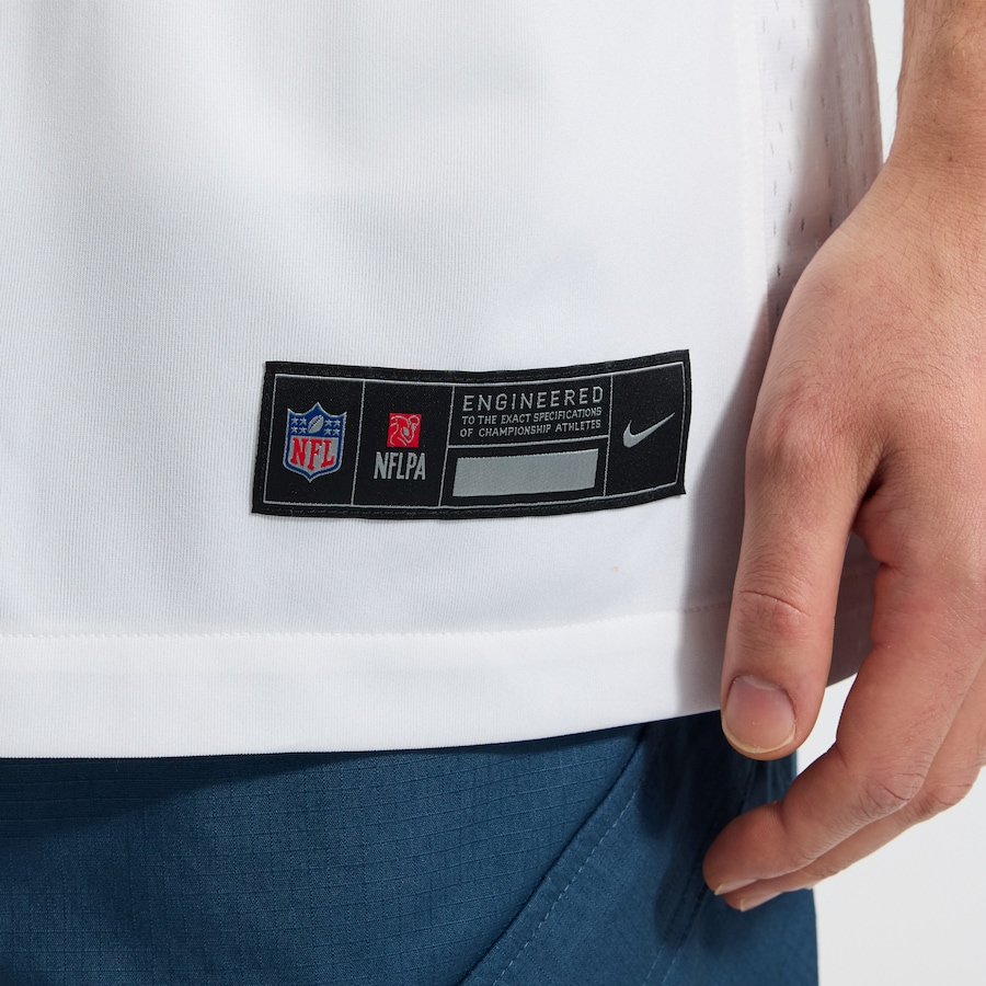 Amon-Ra St. Brown Detroit Lions Nike Game Jersey - White thumbnail 9