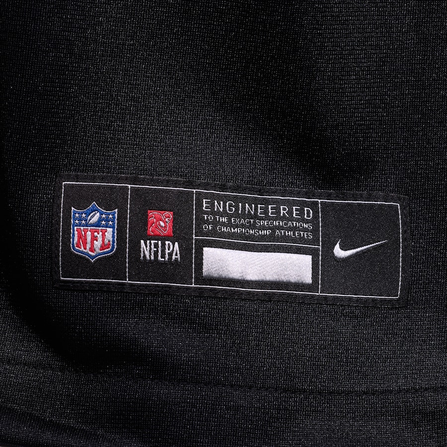 Jared Goff Detroit Lions Nike 2nd Alternate Game Jersey - Black thumbnail 7