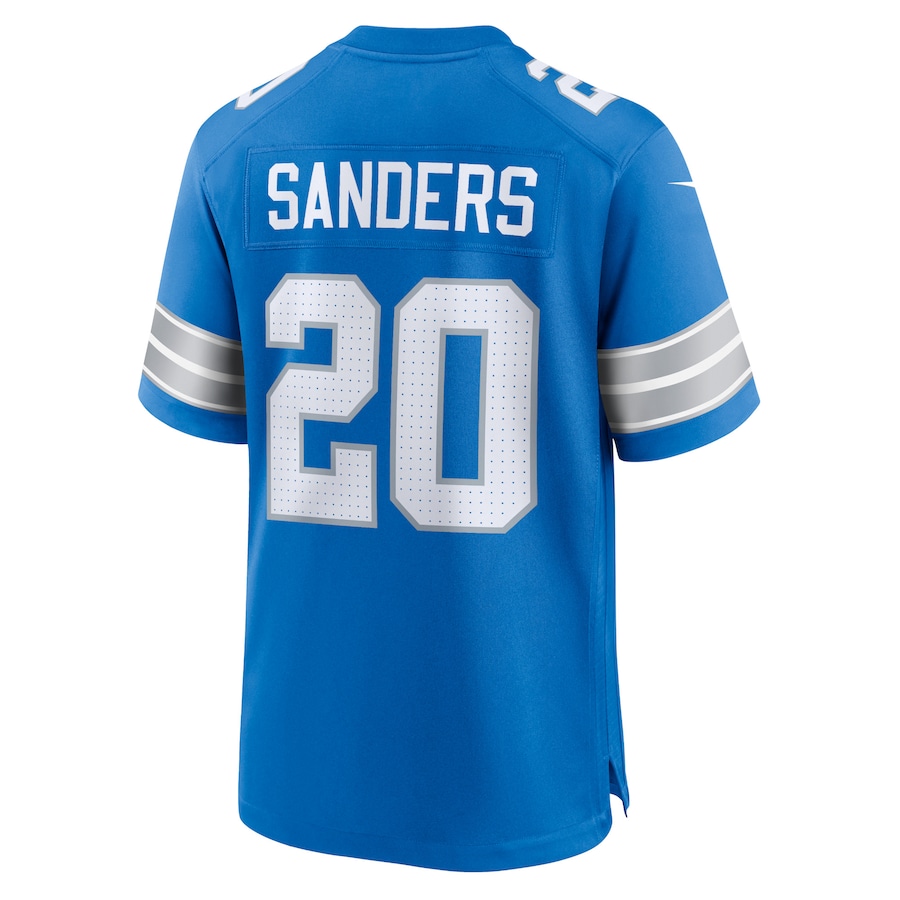 Barry Sanders Detroit Lions Nike Retired Player Game Jersey - Blue thumbnail 4