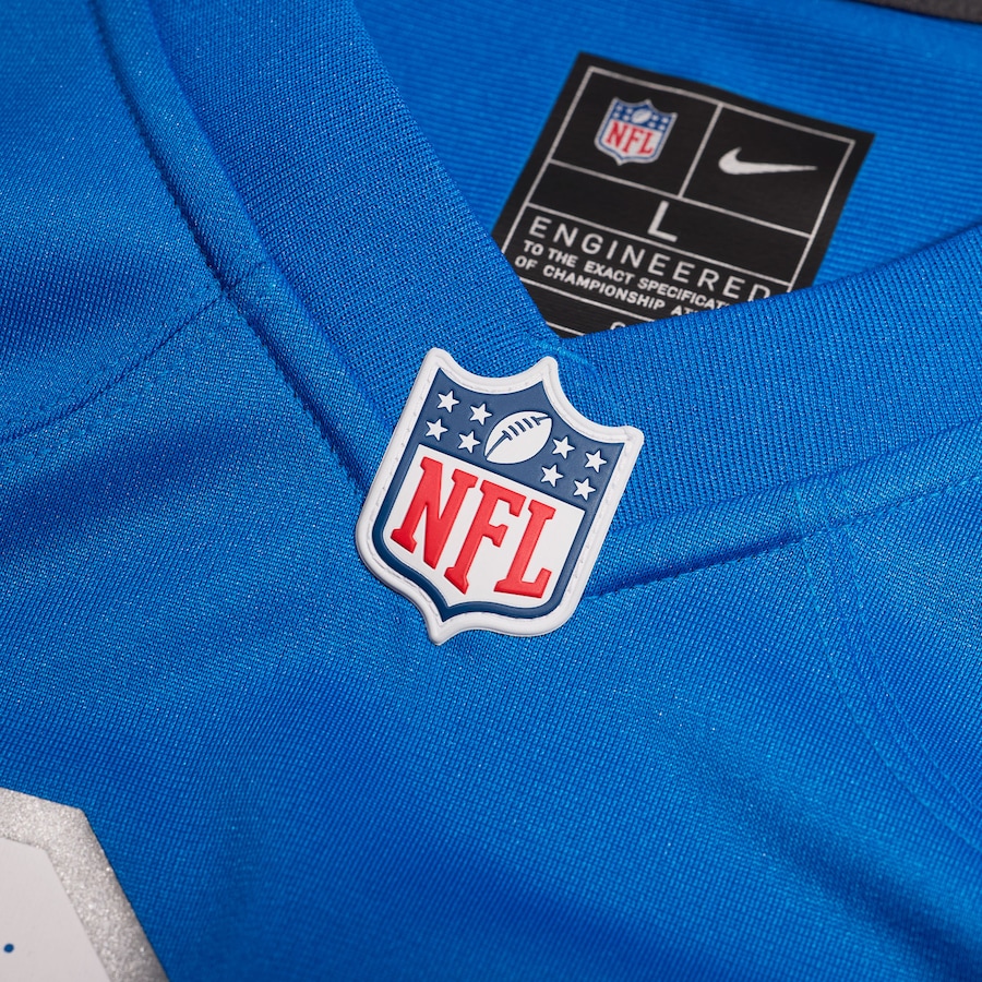 Barry Sanders Detroit Lions Nike Retired Player Game Jersey - Blue thumbnail 5