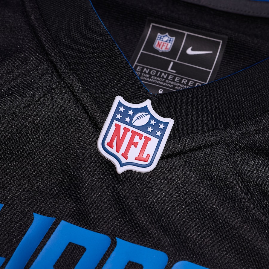 Aidan Hutchinson Detroit Lions Nike 2nd Alternate Game Jersey - Black thumbnail 5