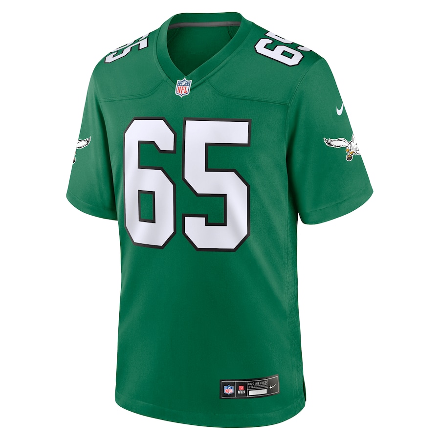 Lane Johnson Philadelphia Eagles Nike Alternate Game Jersey - Kelly Green thumbnail 3