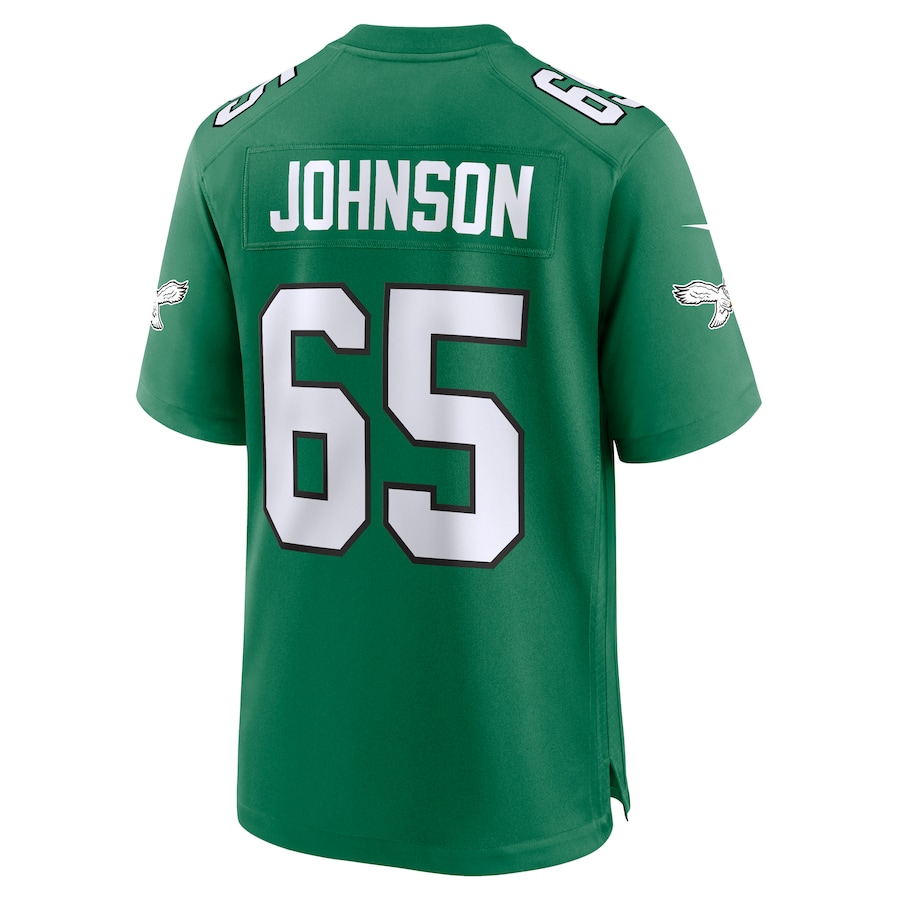 Lane Johnson Philadelphia Eagles Nike Alternate Game Jersey - Kelly Green thumbnail 4