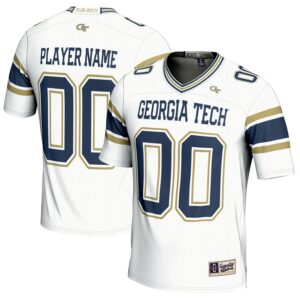 Georgia Tech Yellow Jackets GameDay Greats NIL Pick-A-Player Football Jersey - White