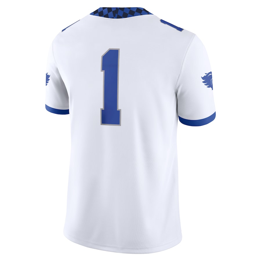 #1 Kentucky Wildcats Nike Game Jersey - White thumbnail 4