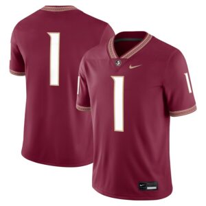#1 Florida State Seminoles Nike Game Jersey - Garnet
