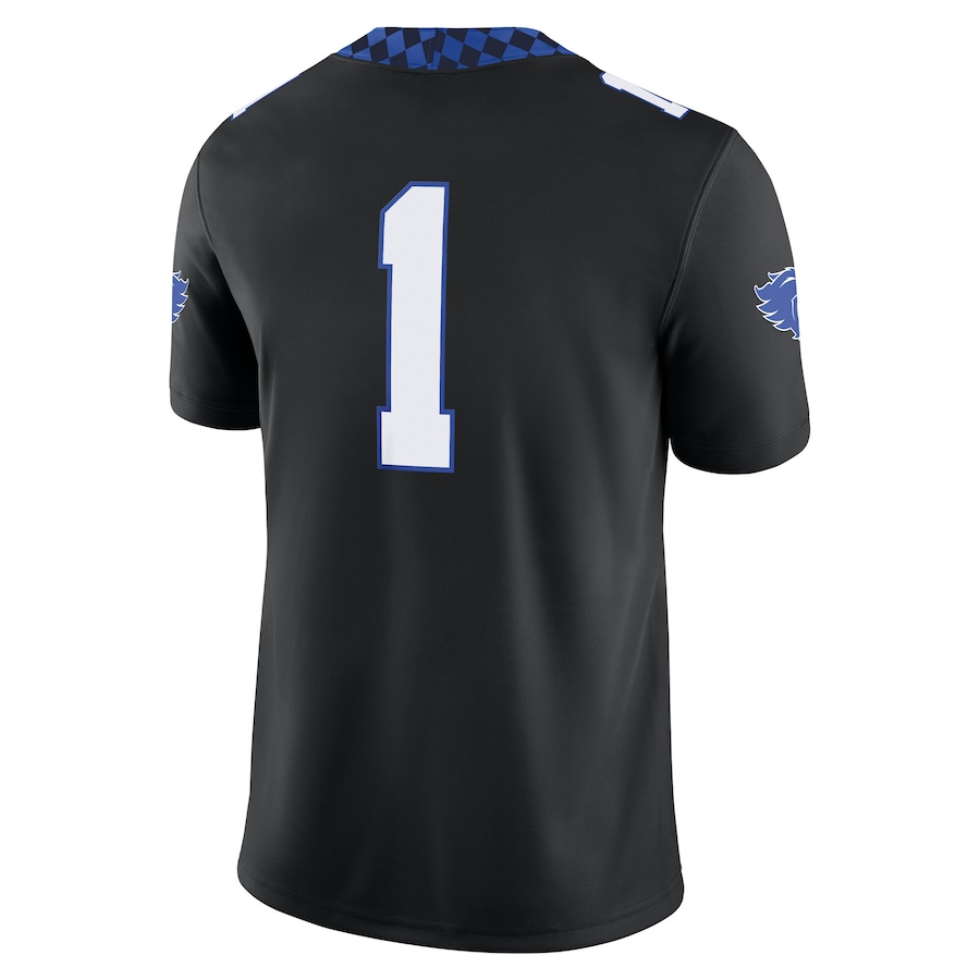#1 Kentucky Wildcats Nike Alternate Game Jersey - Black thumbnail 4