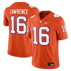 Trevor Lawrence Clemson Tigers Nike Alumni Game Jersey - Orange